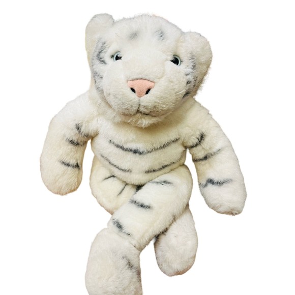 Build A Bear Retired White Tiger - Picture 1 of 8